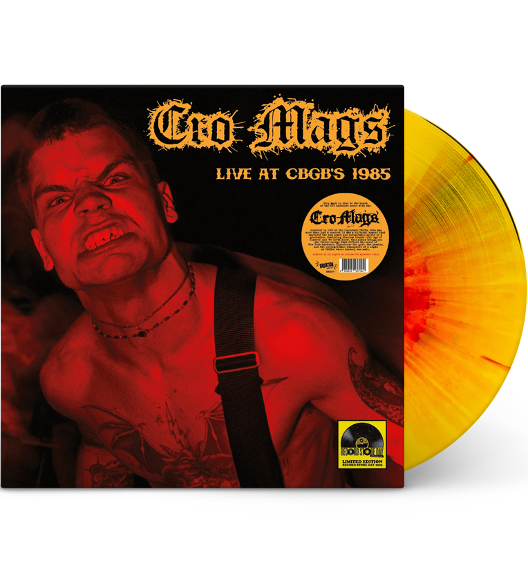 Cro-Mags – Live at CBGB’s 1985 (RSD 2026 Limited Edition 12-Inch Album on Splatter Vinyl)