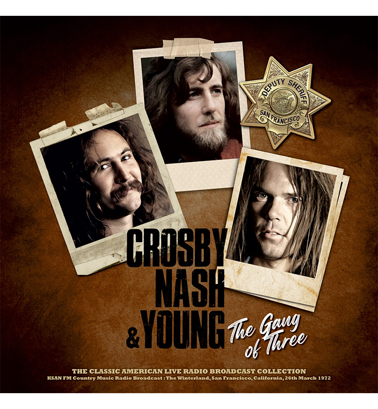 Crosby, Nash & Young – The Gang of Three (Limited Edition 12-Inch Album on 180g Grey Marble Vinyl)