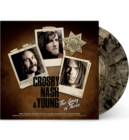 Crosby, Nash & Young – The Gang of Three: Winterland, 1972 (12-Inch Album on 180g Marble Vinyl)