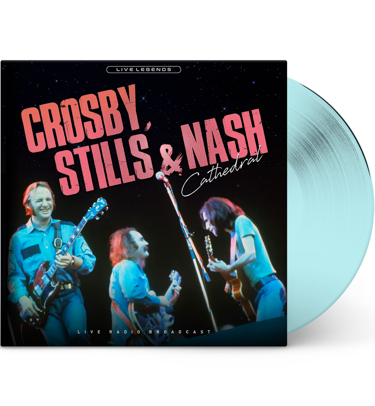 Crosby, Stills & Nash – Cathedral (12-Inch Album on 180g Transparent Blue Vinyl)