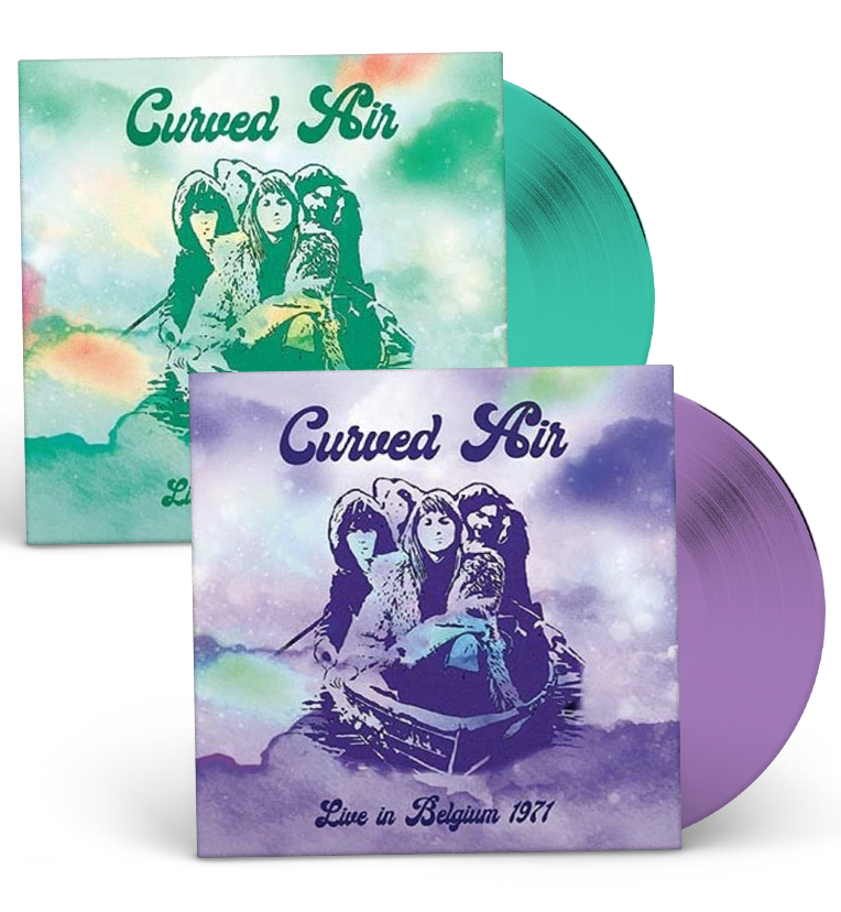 Curved Air – Best Of Live, 1971 (2-LP Colour Vinyl Bundle)