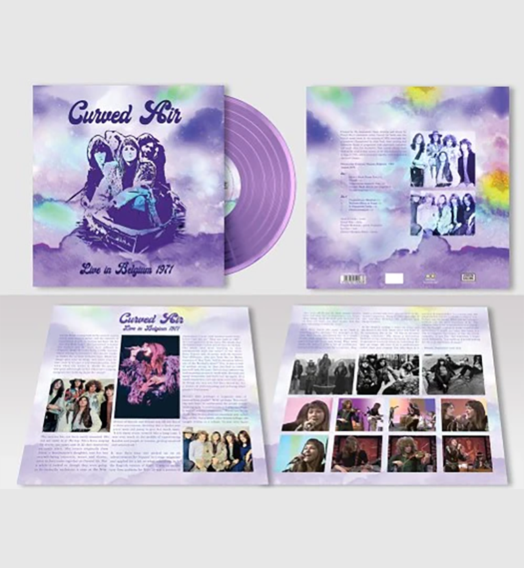 Curved Air – Best Of Live, 1971 (2-LP Colour Vinyl Bundle)