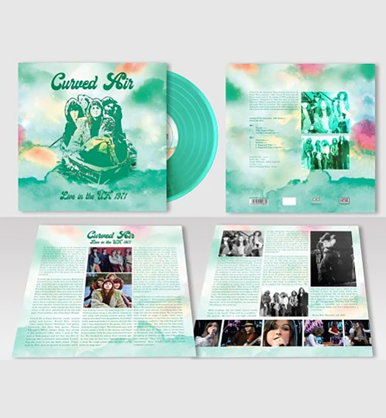 Curved Air – Live in the UK, 1971 (12-Inch Album on 180g Green Vinyl)