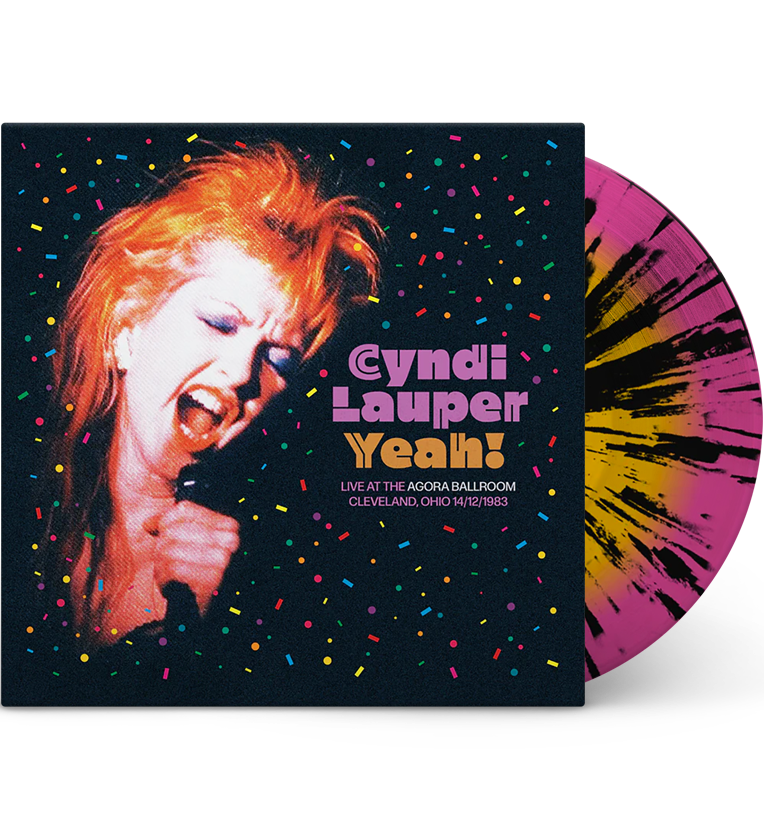 Cyndi Lauper – Yeah! Live in Cleveland, 1983 (Limited Edition 12-Inch Album on Splatter Vinyl)