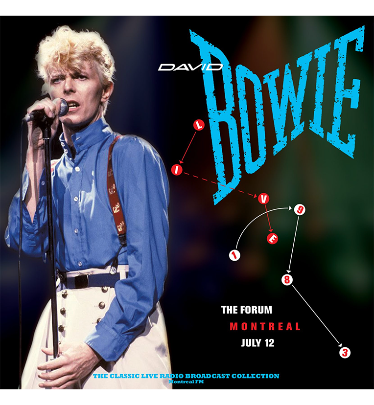 David Bowie – Live at the Forum Montreal 1983 (Double-LP on 180g Turquoise Vinyl)