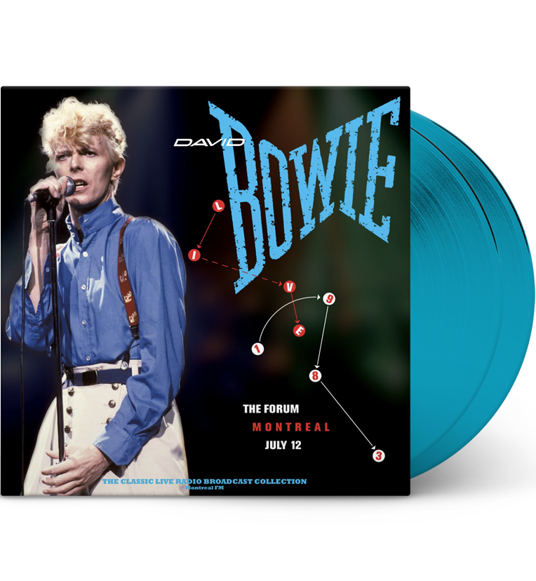 David Bowie – Live at the Forum Montreal 1983 (Double-LP on 180g Turquoise Vinyl)