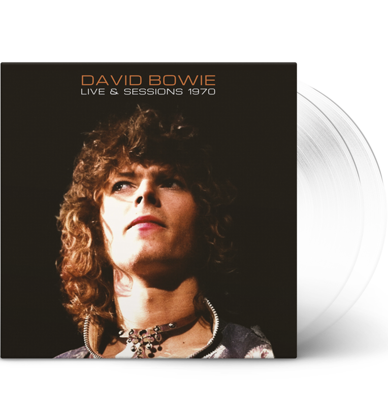 David Bowie – Live & Sessions 1970 (Limited Edition Double-LP on Clear Vinyl)