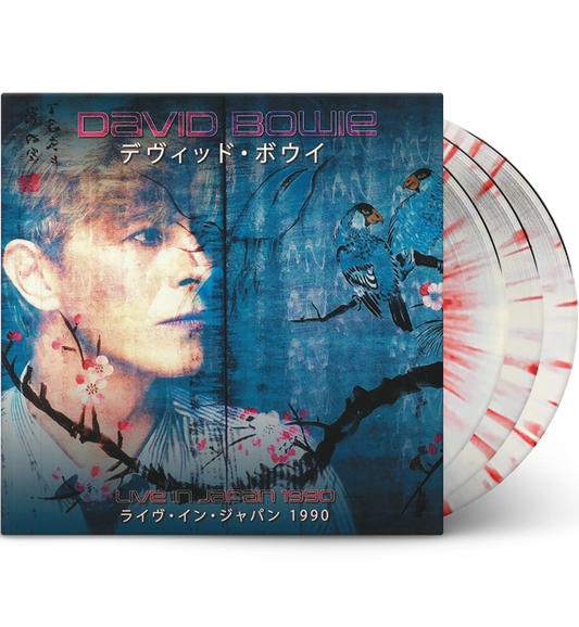 David Bowie – Live in Japan 1990 (Limited Edition Triple-LP on White/Red Splatter Vinyl)