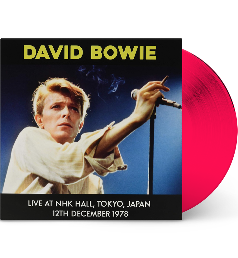 David Bowie – Live in Tokyo, 1978 (Limited Edition 12-Inch Album on Pink Vinyl)