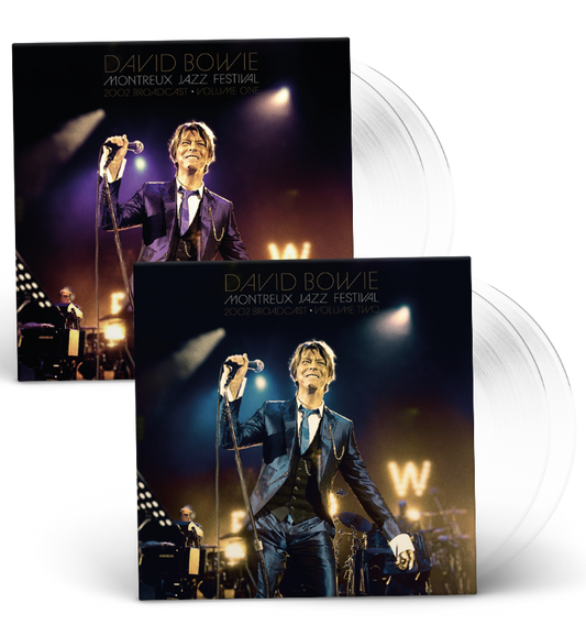 David Bowie – Montreux Jazz Festival, 2002 (Limited Edition 4-LP Clear Vinyl Bundle)