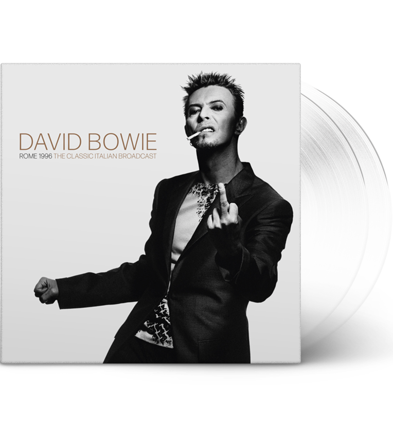 David Bowie – Rome 1996 (Limited Edition Double-LP on Clear Vinyl)