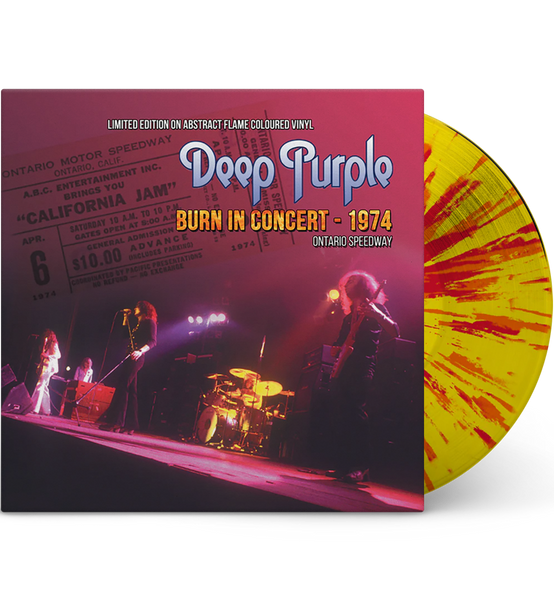 Deep Purple – Burn in Concert 1974 (Limited Edition on Flame Vinyl) Deep Purple – Burn in Concert 1974 (Limited Edition on Flame Vinyl)