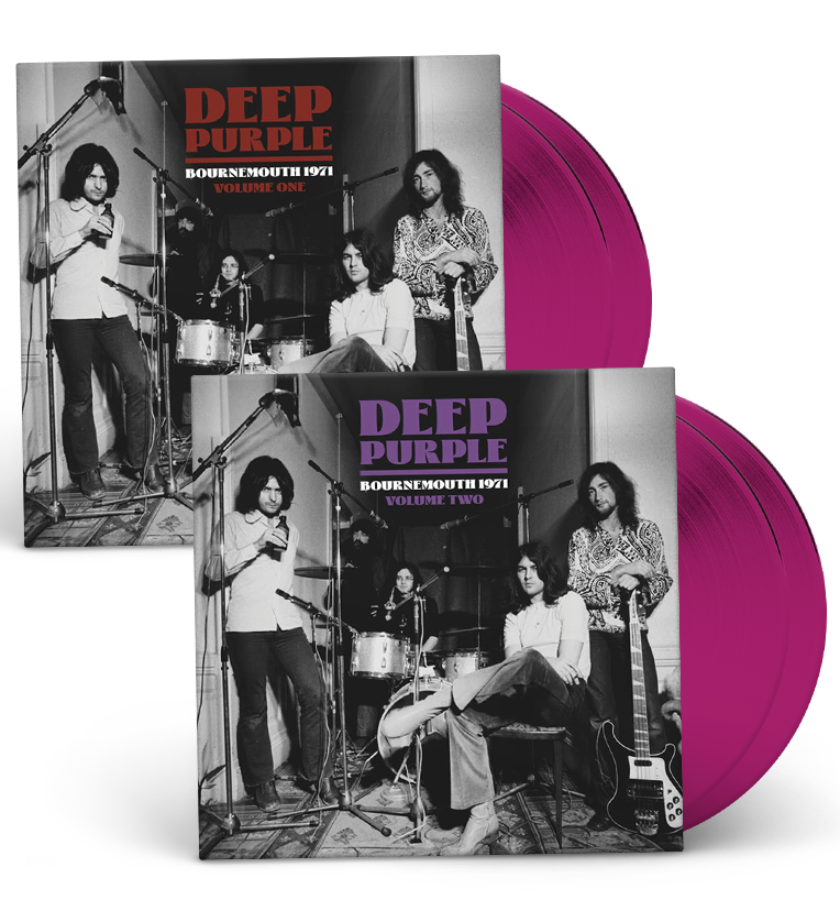 Deep Purple – Live in Bournemouth, 1971 (4-LP Colour Vinyl Bundle)