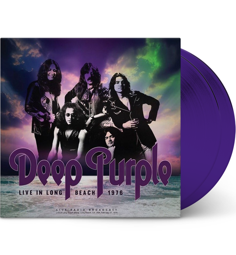 Deep Purple – Live in Long Beach, 1976 (Limited Edition Double-LP on 180g Purple Vinyl)