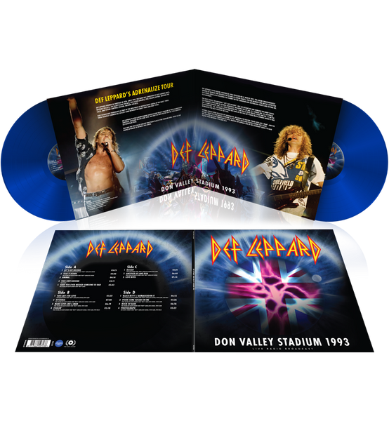 Def Leppard – Don Valley Stadium 1993 (Ltd Ed Double-LP on Blue Vinyl)