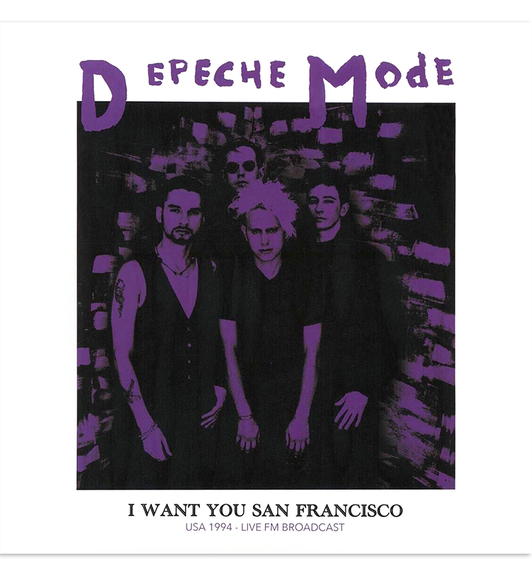 Depeche Mode – I Want You San Francisco: Live 1994 (Limited Edition 12-Inch Album on Turquoise Vinyl)