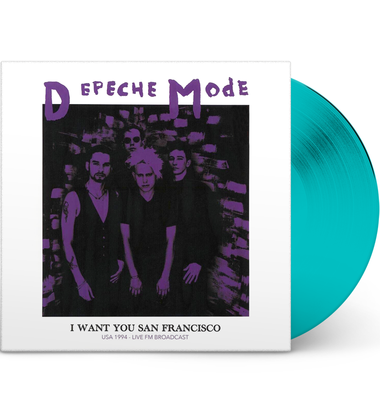 Depeche Mode – I Want You San Francisco: Live 1994 (Limited Edition 12-Inch Album on Turquoise Vinyl)