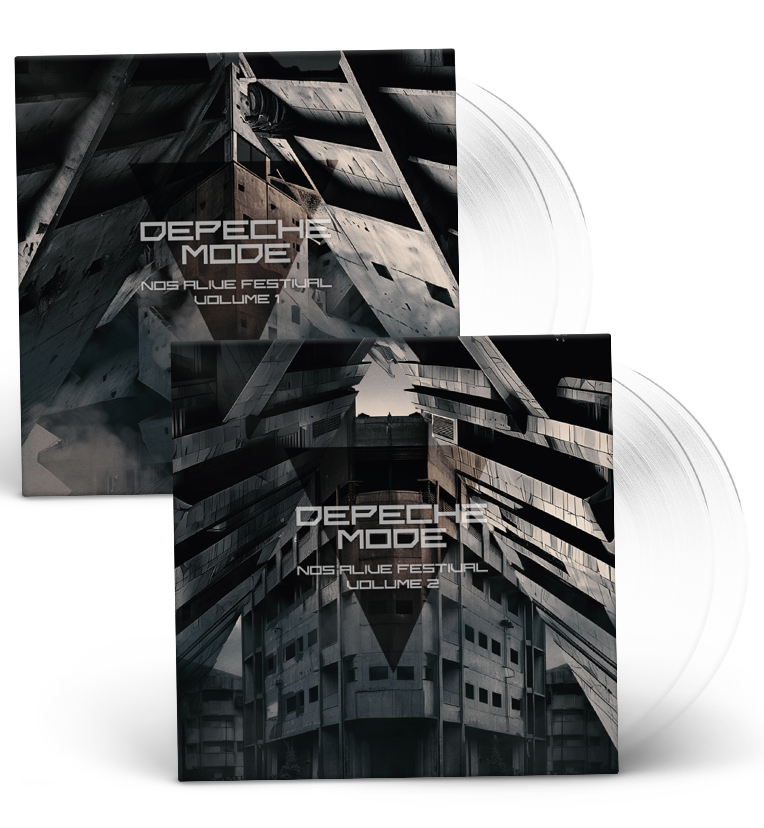 Depeche Mode – NOS Alive Festival, 2017 (4-LP Clear Vinyl Bundle)