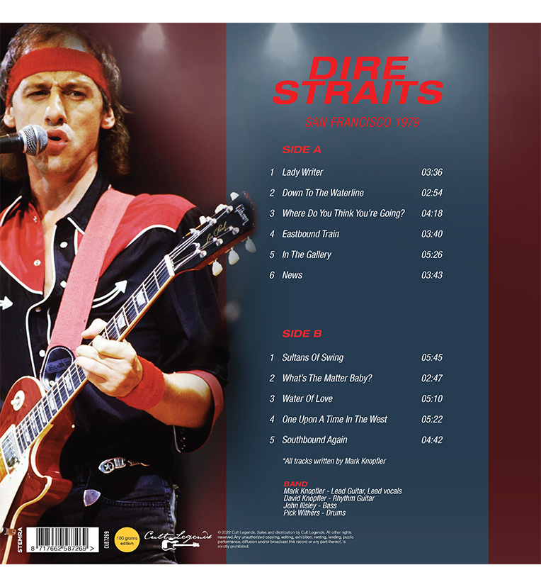 Dire Straits – San Francisco 1979 (12-Inch Album on 180g Vinyl)