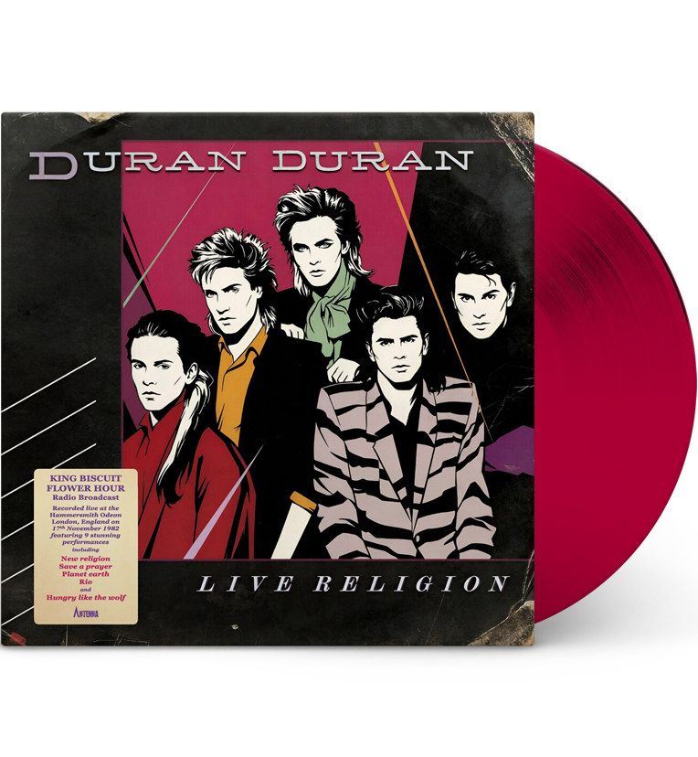 Duran Duran – Live Religion: Hammersmith Odeon, 1982 (Limited Edition 12-Inch Album on Ruby Red Vinyl)