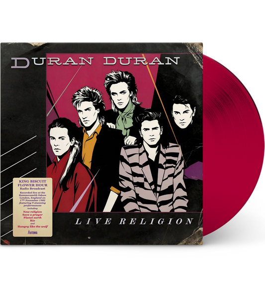 Duran Duran – Live Religion: Hammersmith Odeon, 1982 (Limited Edition 12-Inch Album on Ruby Red Vinyl)