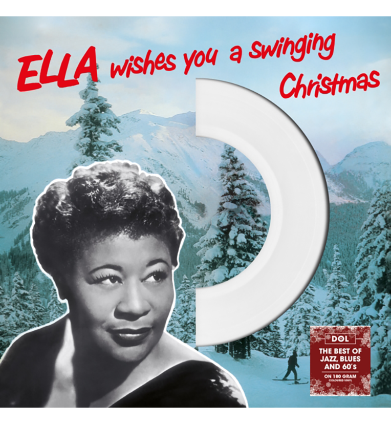 Ella Fitzgerald – Ella Wishes You a Swinging Christmas (12-Inch Album on 180 White Vinyl)