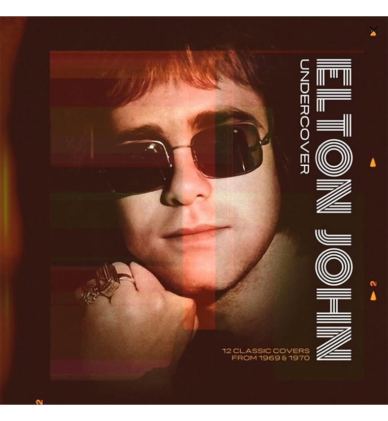 Elton John – Undercover (12-Inch Album on Orange Vinyl)