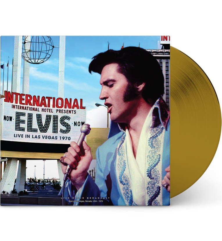 Elvis Presley – Live in Las Vegas, 1970 (Limited Edition 12-Inch Album on 180g Gold Vinyl)