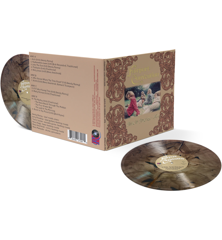 Fairport Convention – Alive in America 1974 (Limited Edition Double-LP on 180g Marble Vinyl)