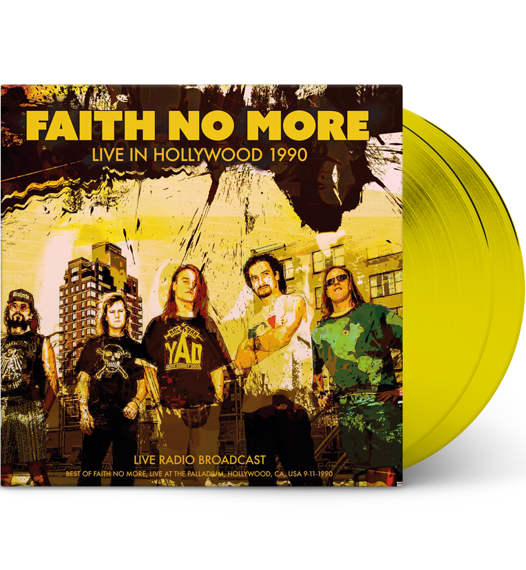 Faith No More – Hollywood 1990 (Limited Edition Double-LP on 180g Yellow Vinyl)