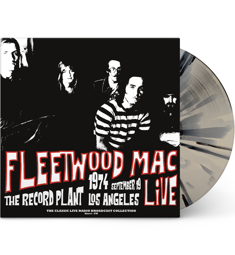 Fleetwood Mac – Live at The Record Plant 1974 (Limited Edition 12-Inch Album on 180g White/Black Splatter Vinyl)