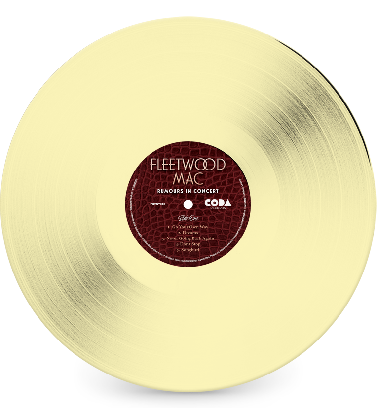 Fleetwood Mac – Rumours in Concert (Limited Edition 12-Inch Album on Ivory Vinyl)