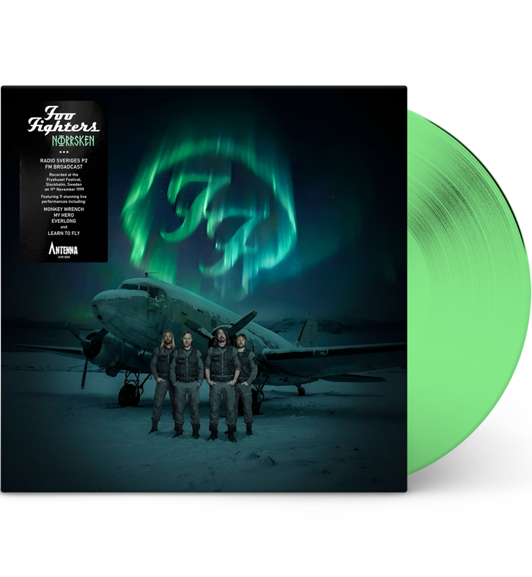 Foo Fighters – Norrsken: Live in Stockholm, 1999 (Limited Edition 12-Inch Album on Aurora Green Vinyl)
