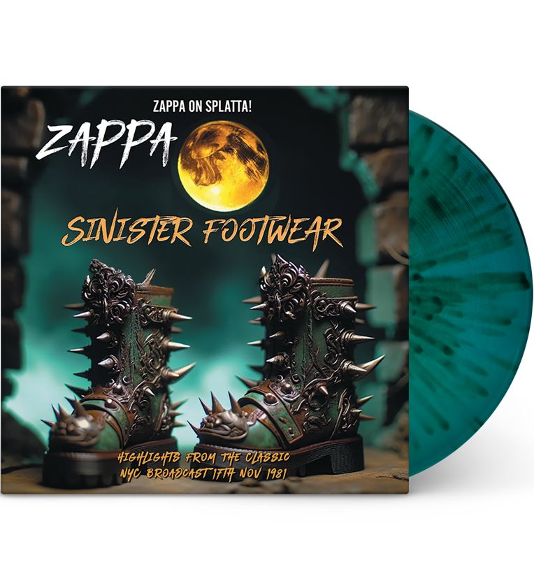 Frank Zappa – Live in NYC, 1981 (Limited Edition 2-LP Splatter Vinyl Bundle)