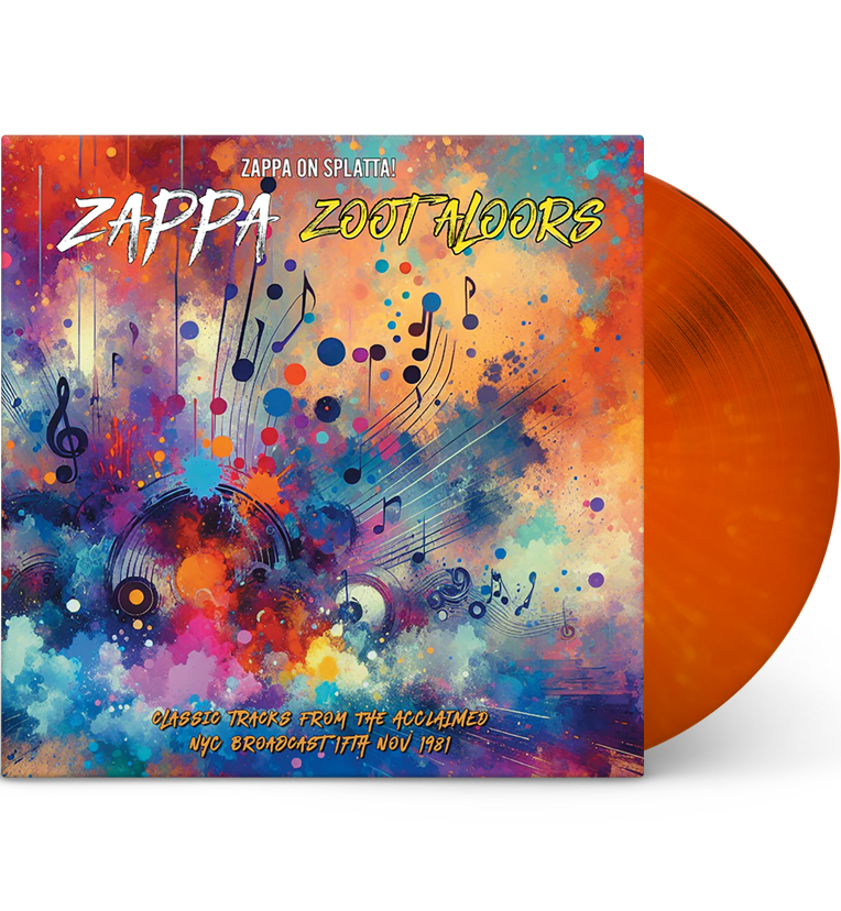 Frank Zappa – Live in NYC, 1981 (Limited Edition 2-LP Splatter Vinyl Bundle)