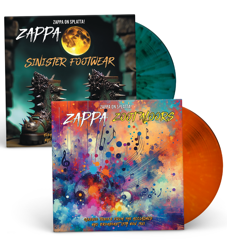 Frank Zappa – Live in NYC, 1981 (Limited Edition 2-LP Splatter Vinyl Bundle)