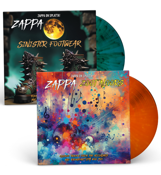 Frank Zappa – Live in NYC, 1981 (Limited Edition 2-LP Splatter Vinyl Bundle)