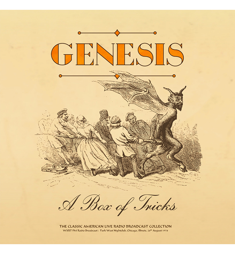 Genesis – A Box of Tricks: Live in Pittsburgh, 1976 (Double-LP on 180g Clear Vinyl)