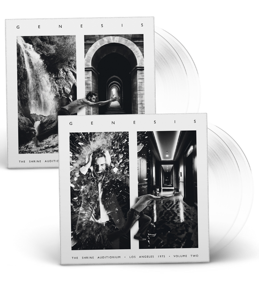 Genesis – Live in Los Angeles, 1975 (4-LP Clear Vinyl Bundle)