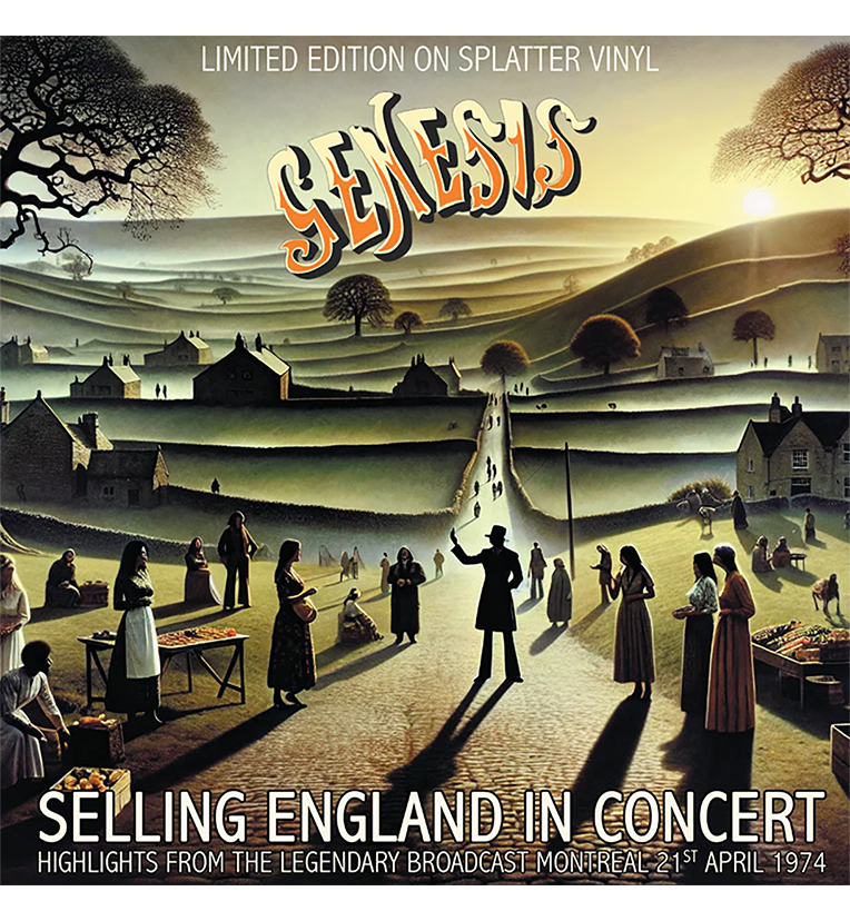 Genesis – Selling England in Concert: Live in Montreal, 1974 (Limited Edition 12-Inch Album on Splatter Vinyl)