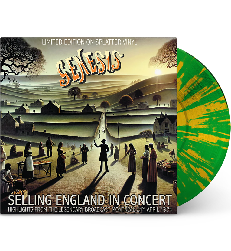 Genesis – Selling England in Concert: Live in Montreal, 1974 (Limited Edition 12-Inch Album on Splatter Vinyl)