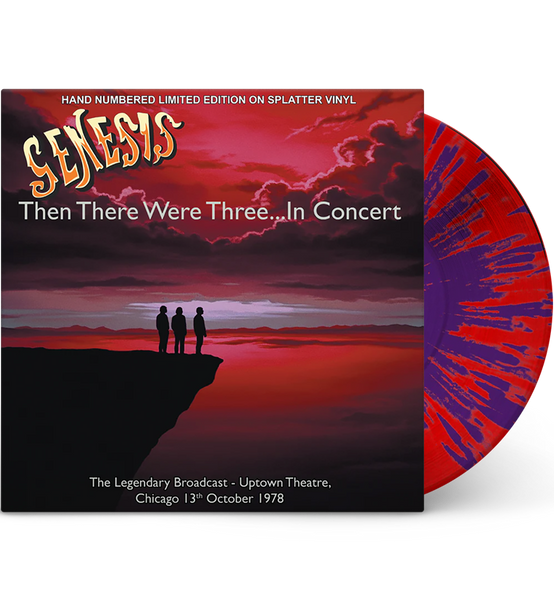 Genesis – Then There Were Three… In Concert (Ltd Ed Splatter Vinyl)