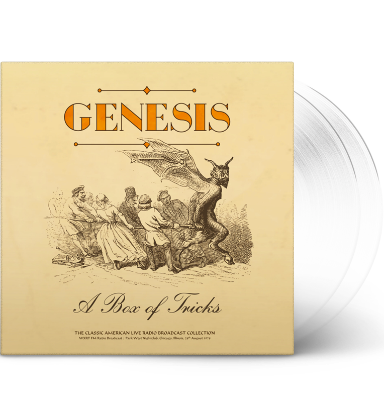 Genesis – A Box of Tricks: Live in Pittsburgh, 1976 (Double-LP on 180g Clear Vinyl)