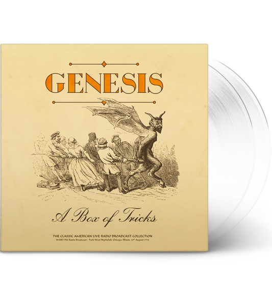 Genesis – A Box of Tricks: Live in Pittsburgh, 1976 (Double-LP on 180g Clear Vinyl)