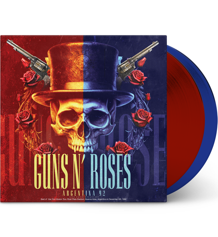 Guns N’ Roses – Argentina 92 (Limited Edition Double-LP on 180g Red/Blue Vinyl)
