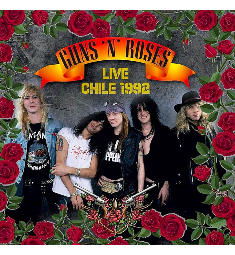 Guns N’ Roses – Live in Chile, 1992 (Limited Edition Triple-LP on 180g Red/Yellow/Orange Vinyl)