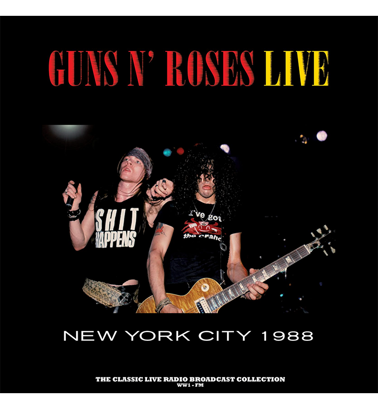 Guns N’ Roses – Live in New York City, 1988 (Limited Edition 12-Inch Album on Multicoloured Splatter Vinyl)