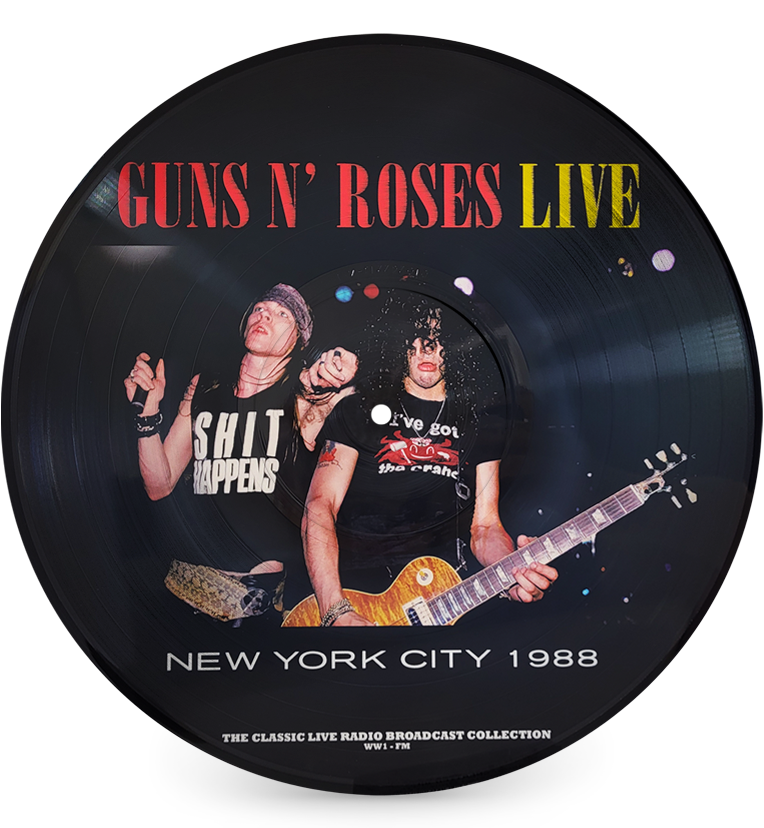 Guns N’ Roses – Live in New York City, 1988 (Limited Edition 12-Inch Picture Disc)