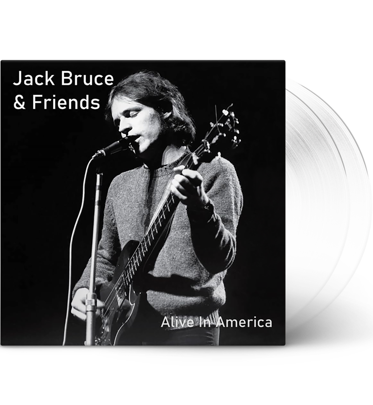 Jack Bruce & Friends – Alive in America (Double-LP on 180g Clear Vinyl)