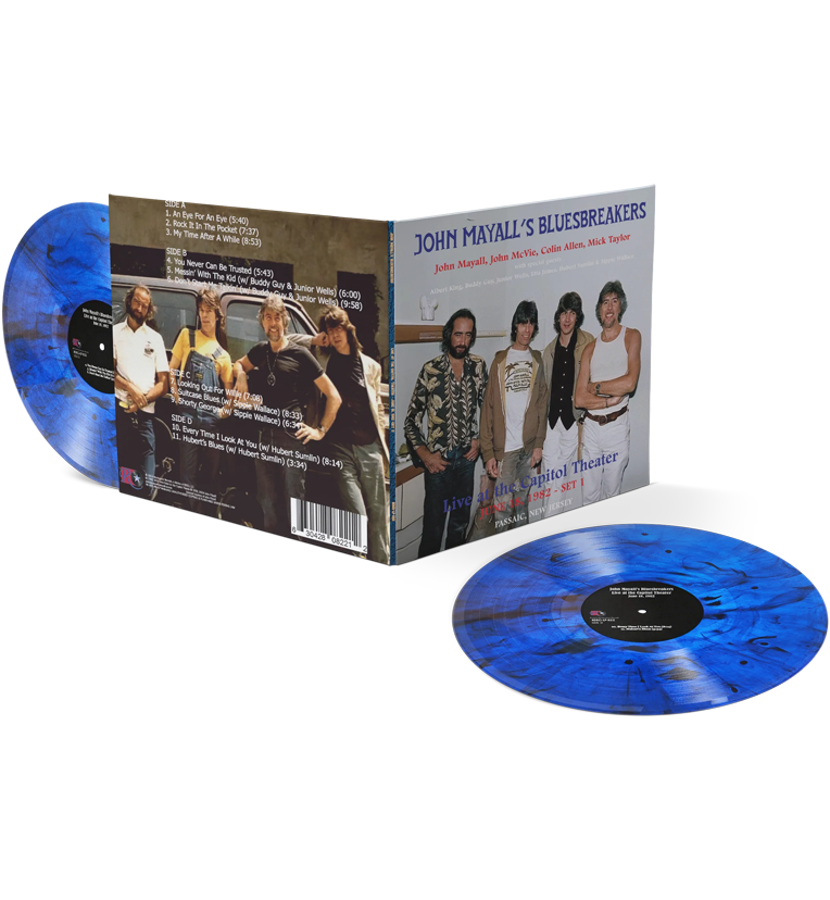 John Mayall and the Bluesbreakers – Live at the Capitol Theatre, 18 June 1982 (Limited Edition Double-LP on 180g Blue Marble Vinyl)